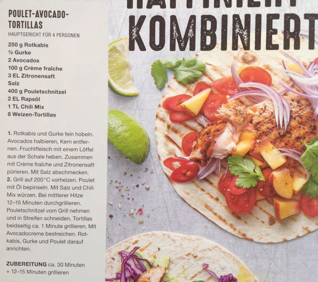 FAJITAS POULET AVOCADO